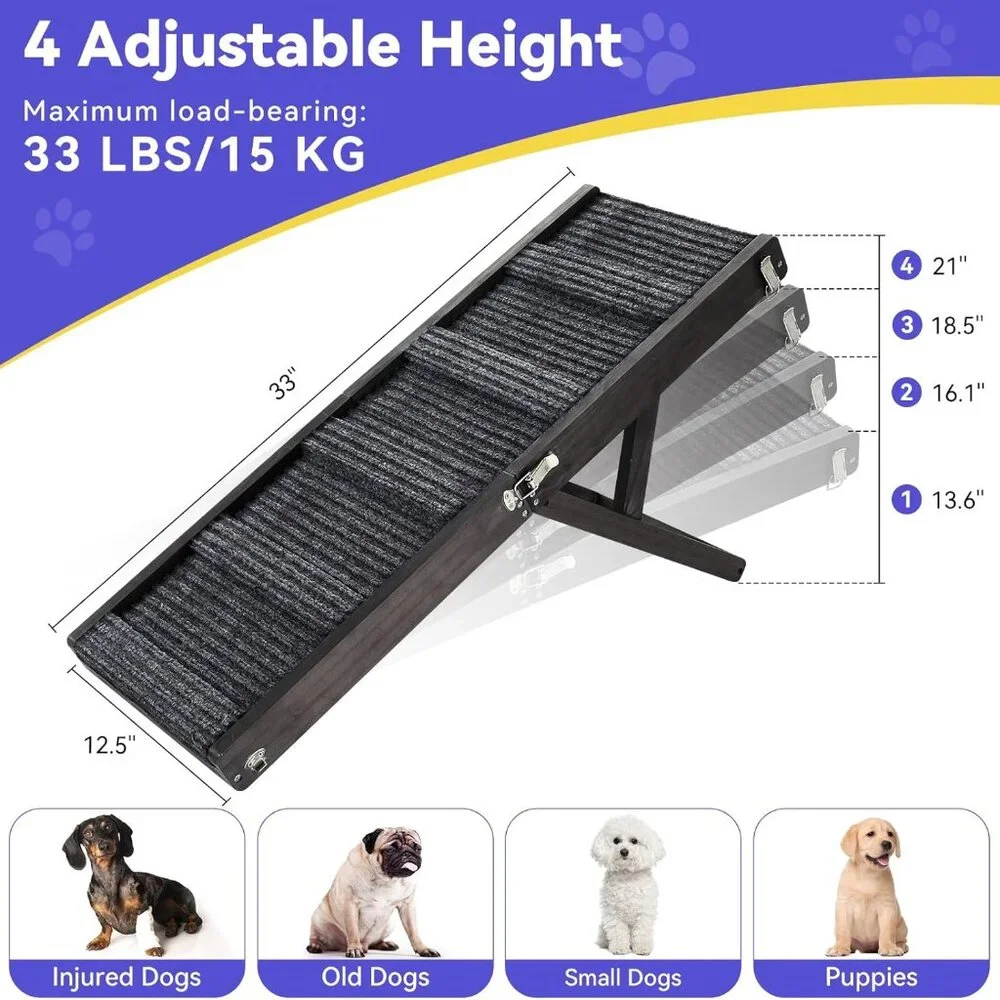 2026 Upgraded Dog Ramp for Couch
